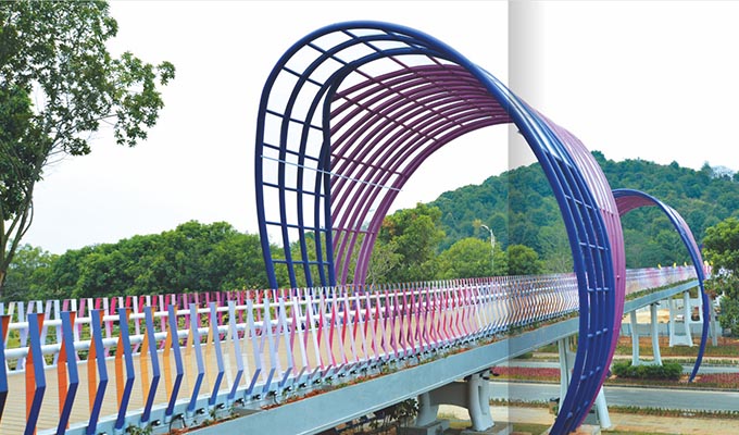 Guangzhou Science City Kaitai Avenue Pedestrian Bridge