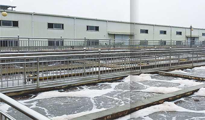 In ten thousand households in jiangxi leisure products characteristic industrial park industrial wastewater treatment plants